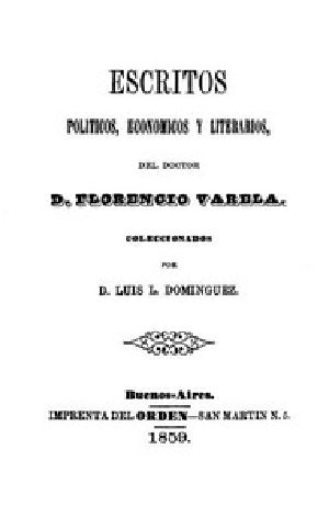 [Gutenberg 47346] • Escritos políticos, económicos y literarios